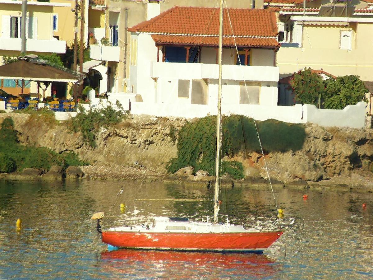 Sunset Holiday House Archangelos  Buitenkant foto