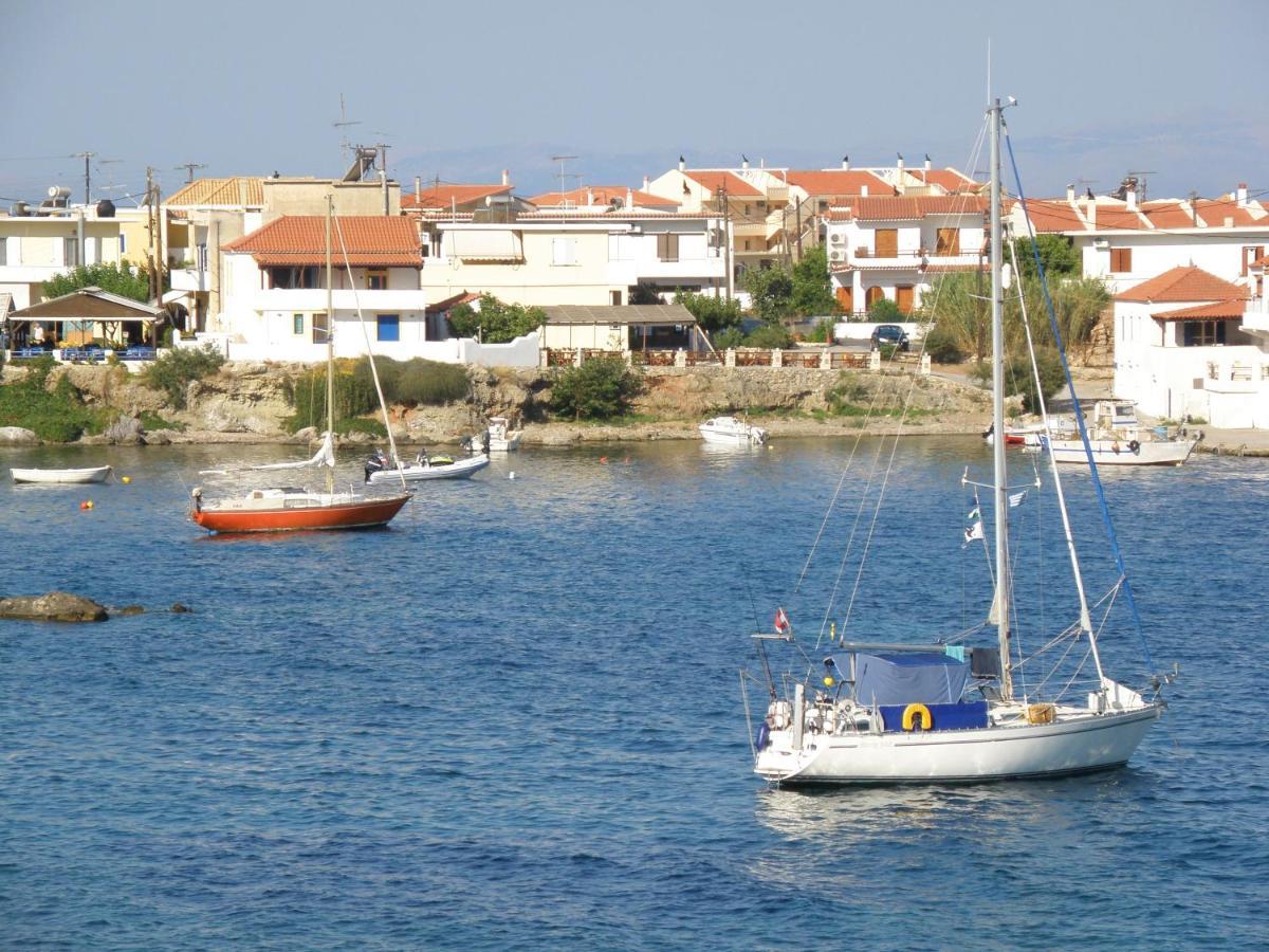 Sunset Holiday House Archangelos  Buitenkant foto