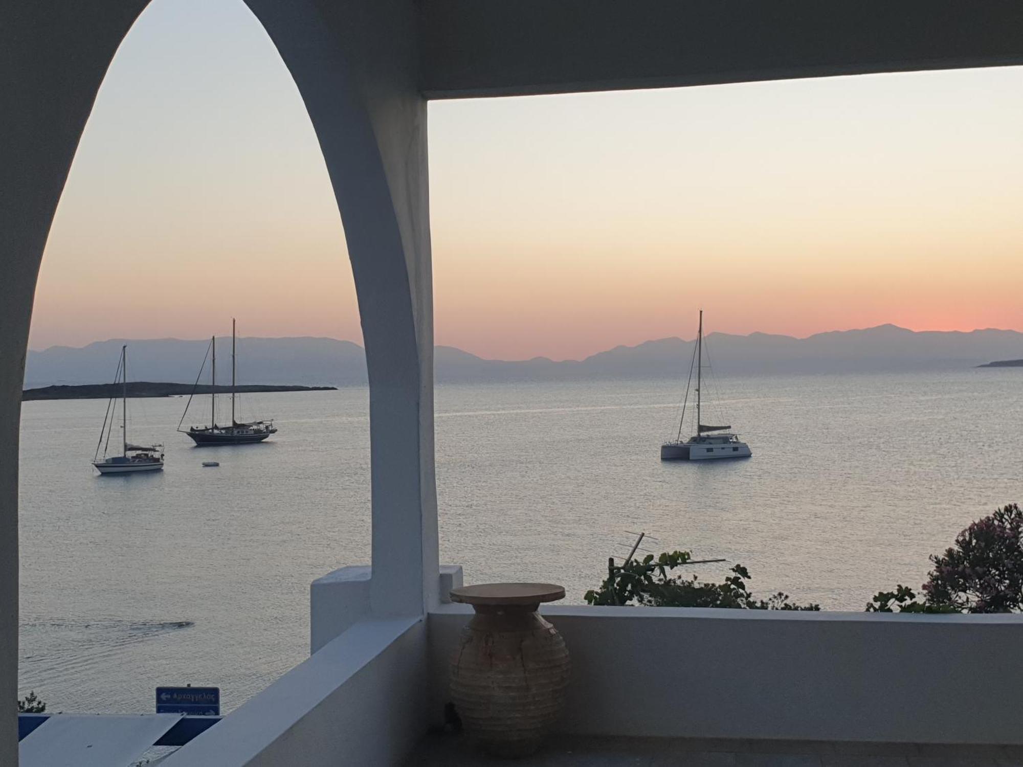 Sunset Holiday House Archangelos  Buitenkant foto