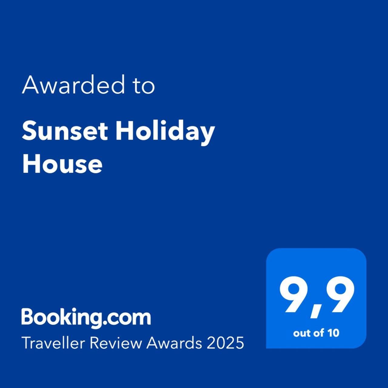 Sunset Holiday House Archangelos  Buitenkant foto